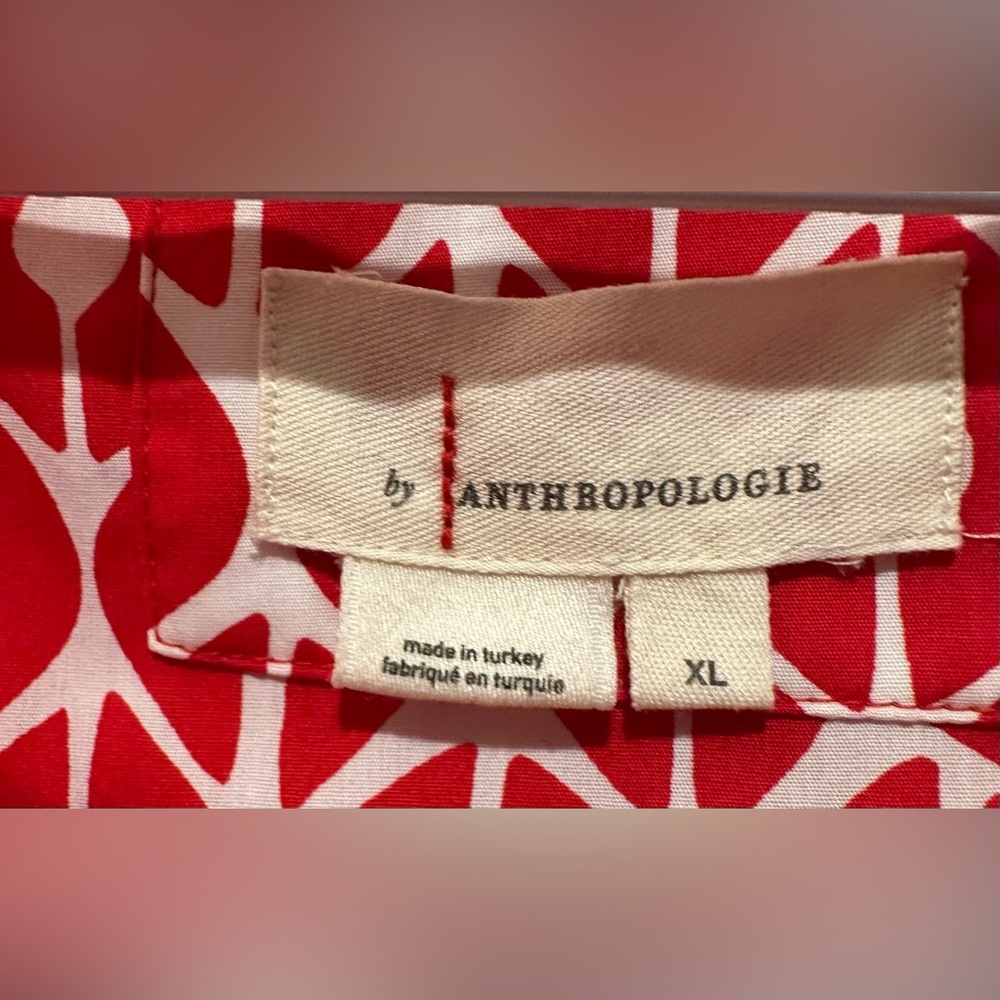 Anthropologie Somerset Collection Tiered A-line Cotton Every Day Play Dress TB5 - Picture 6 of 6